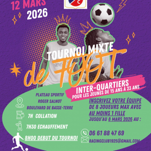 Le grand Tournoi de Foot Inter-Quartiers arrive ! 